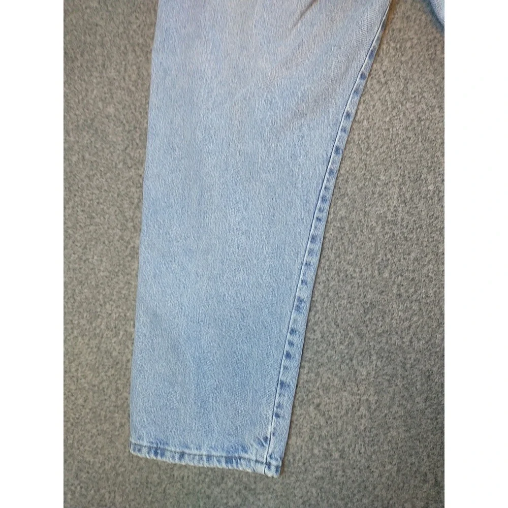 Wrangler Authentics Mens Light Wash Straight Leg Denim Jeans 40x29 97601RZ